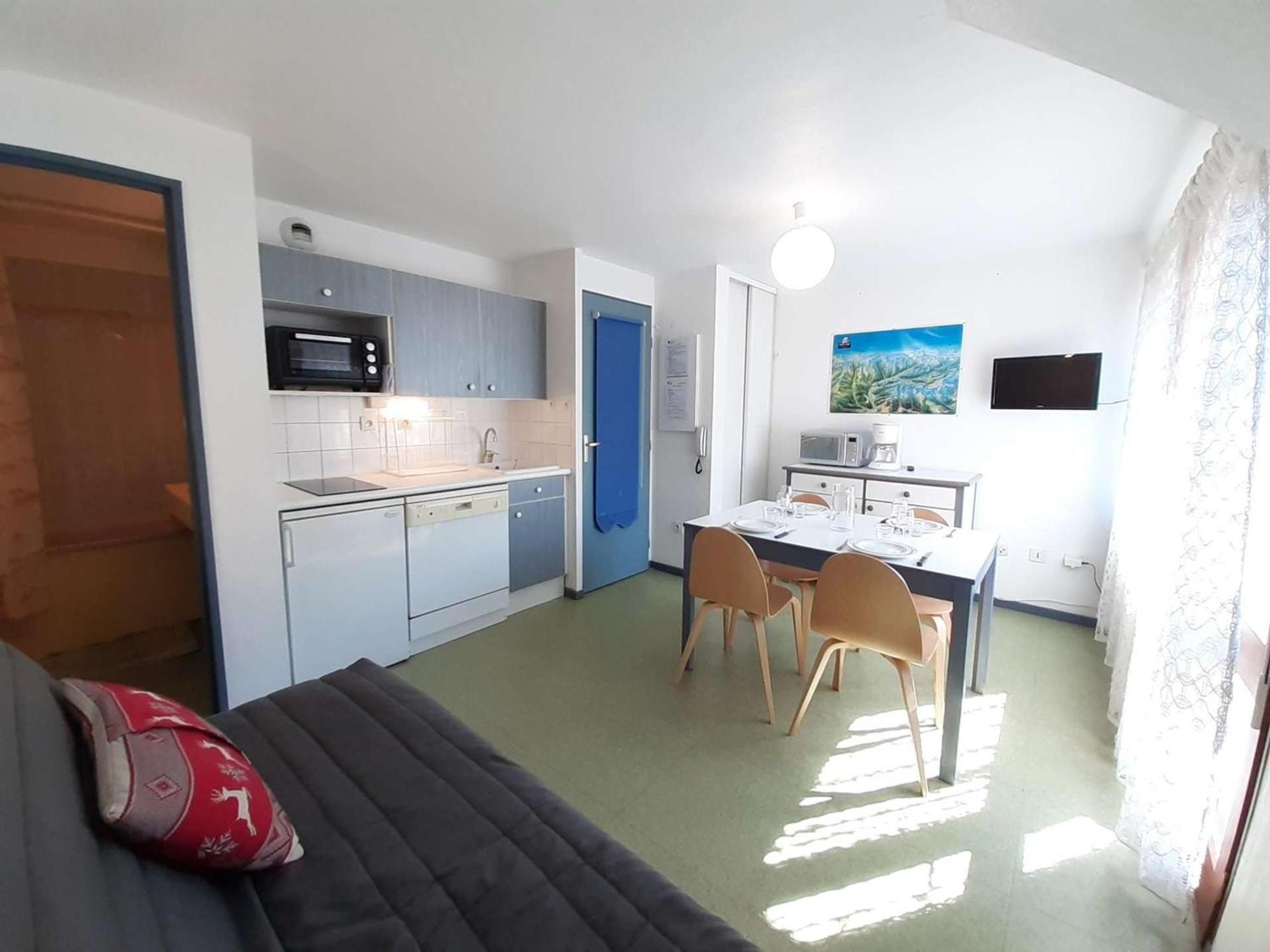 Studio Cosy 4 Pers Avec Balcon, Parking Et Salle De Musculation A St Lary Soulan - Fr-1-457-270 Saint-Lary-Soulan Zewnętrze zdjęcie